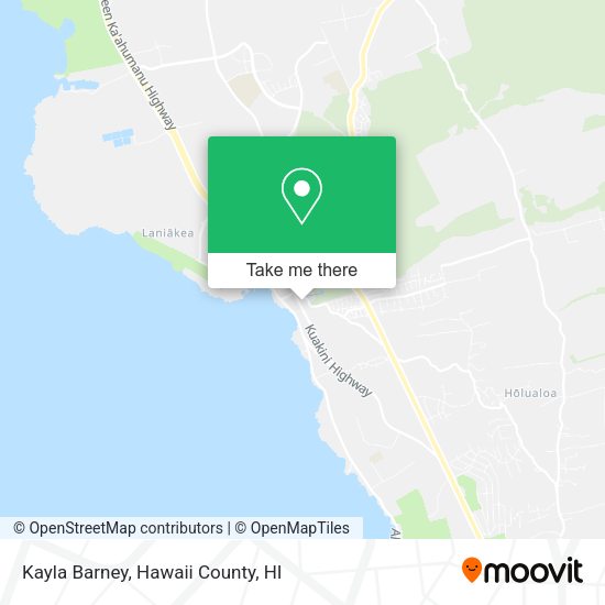 Mapa de Kayla Barney