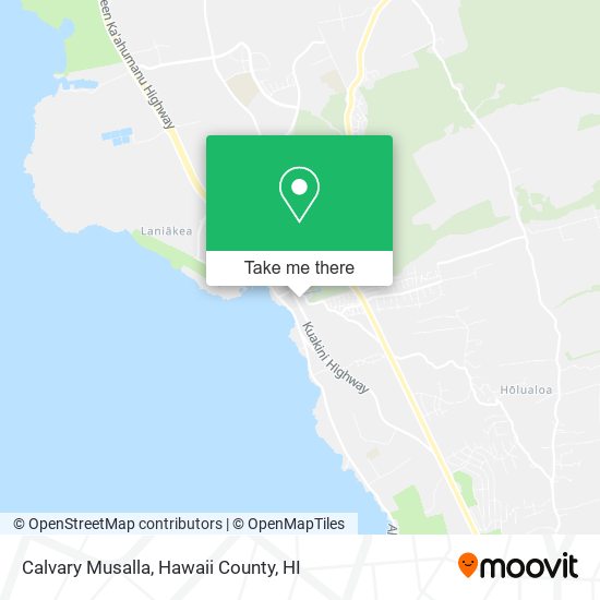 Calvary Musalla map