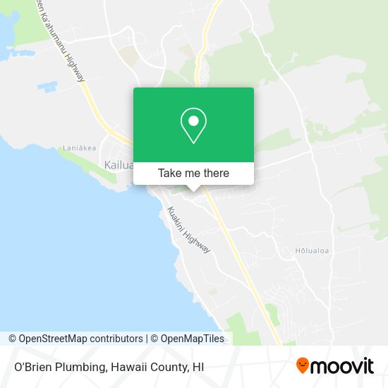 Mapa de O'Brien Plumbing