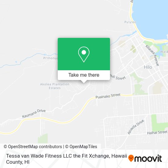 Tessa van Wade Fitness LLC the Fit Xchange map