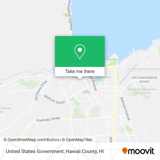 Mapa de United States Government