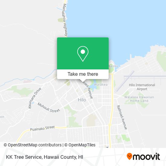 KK Tree Service map