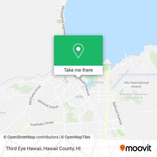 Third Eye Hawaii map