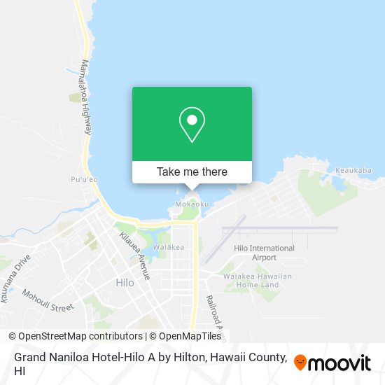 Mapa de Grand Naniloa Hotel-Hilo A by Hilton