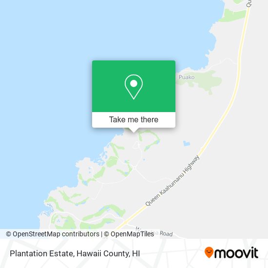 Plantation Estate map