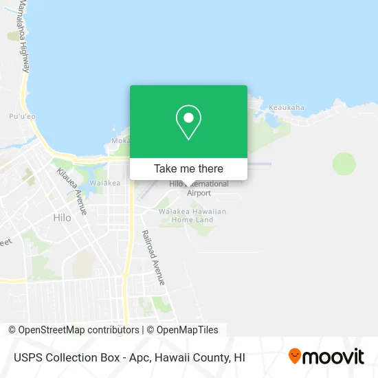 USPS Collection Box - Apc map