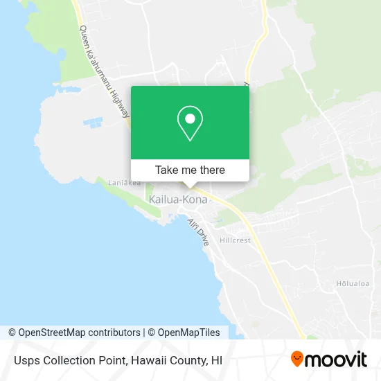 Usps Collection Point map