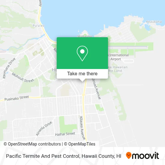 Pacific Termite And Pest Control map