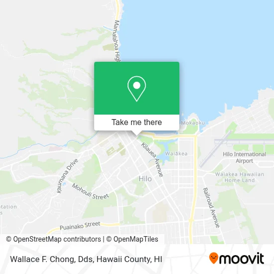 Wallace F. Chong, Dds map