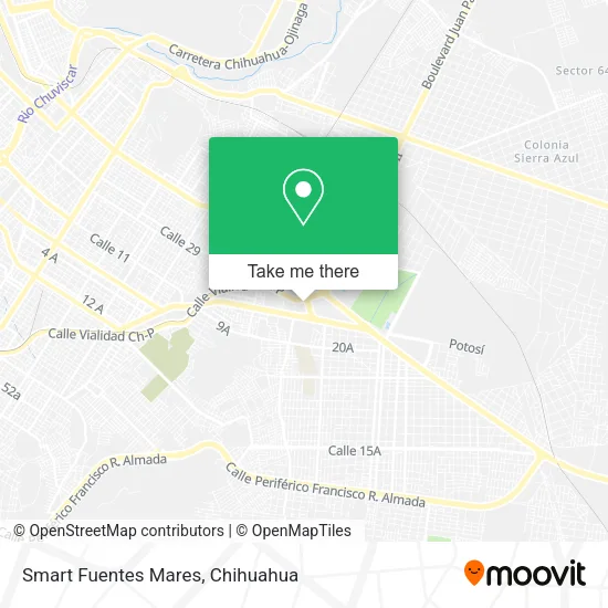 Mapa de Smart Fuentes Mares