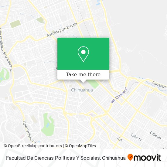 Facultad De Ciencias Políticas Y Sociales map