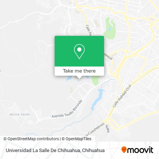 Universidad La Salle De Chihuahua map