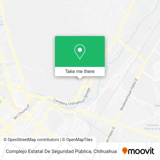 Mapa de Complejo Estatal De Seguridad Pública