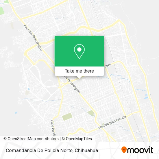 Comandancia De Policia Norte map