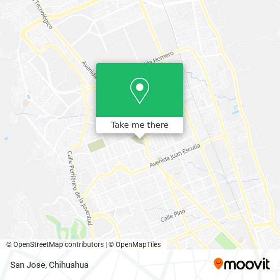 San Jose map