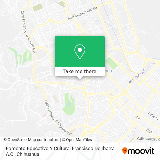 Fomento Educativo Y Cultural Francisco De Ibarra A.C. map