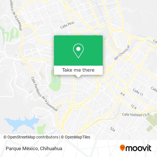 Mapa de Parque México