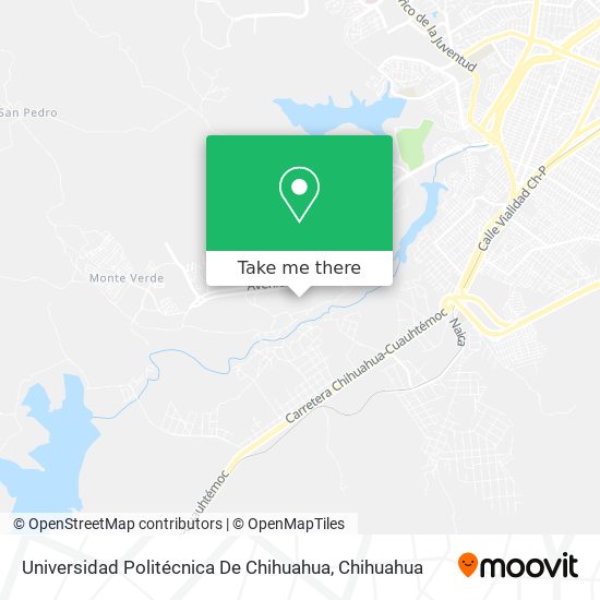 Universidad Politécnica De Chihuahua map