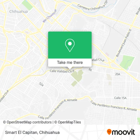 Mapa de Smart El Capitan