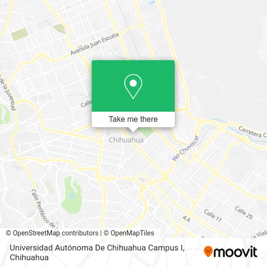 Universidad Autónoma De Chihuahua Campus I map