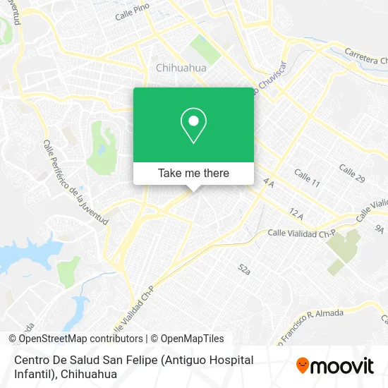 Centro De Salud San Felipe (Antiguo Hospital Infantil) map