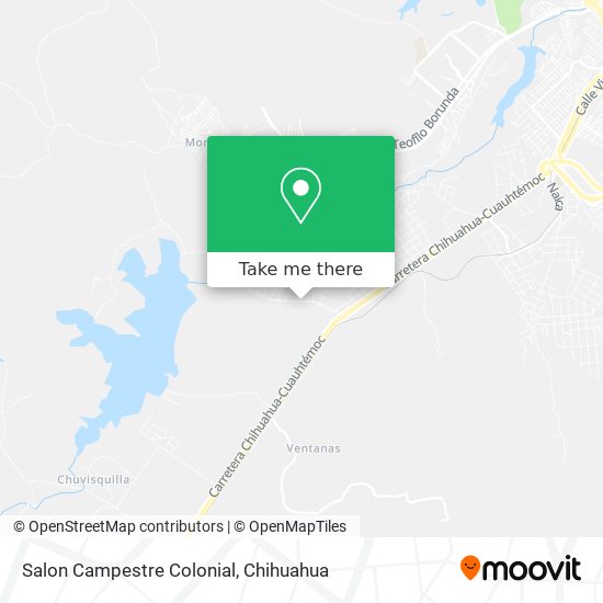 Salon Campestre Colonial map