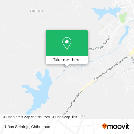 Uñas Seloluju map