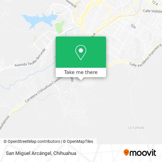 San Miguel Arcángel map