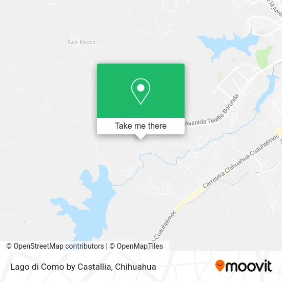 Lago di Como by Castallia map