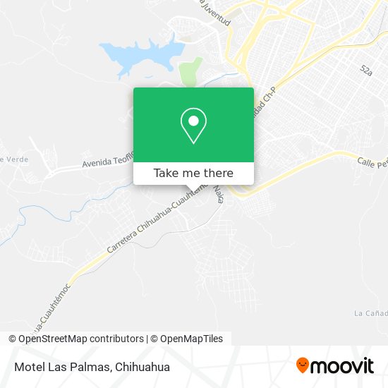 Mapa de Motel Las Palmas