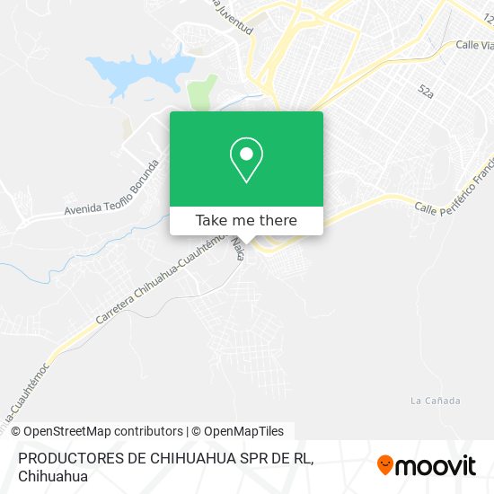 PRODUCTORES DE CHIHUAHUA SPR DE RL map