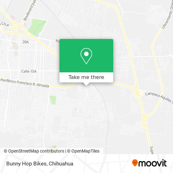 Bunny Hop Bikes map