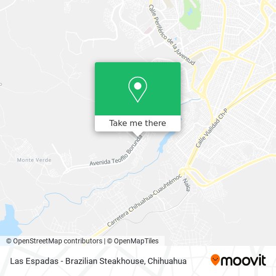 Las Espadas - Brazilian Steakhouse map