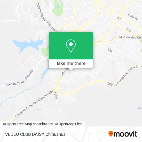 Mapa de VEDEO CLUB DAISY