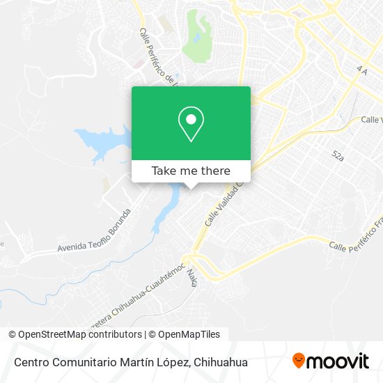 Centro Comunitario Martín López map