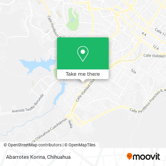 Mapa de Abarrotes Korina