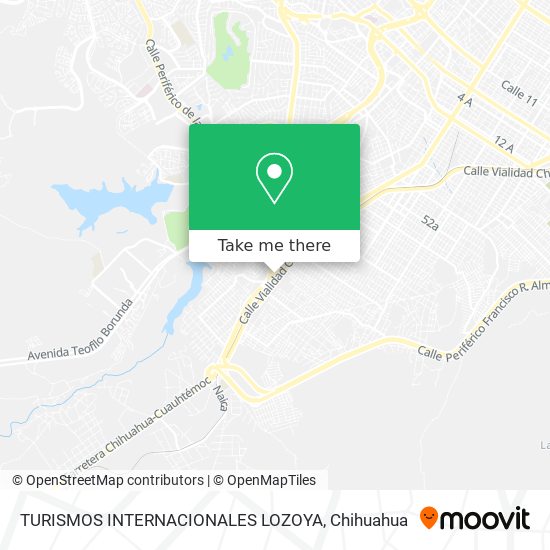 TURISMOS INTERNACIONALES LOZOYA map