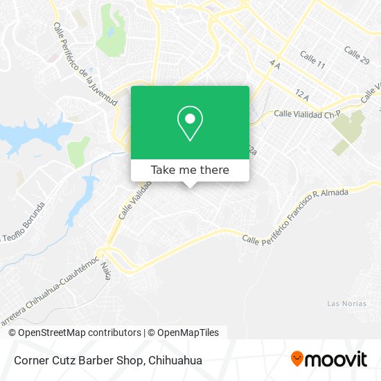 Mapa de Corner Cutz Barber Shop