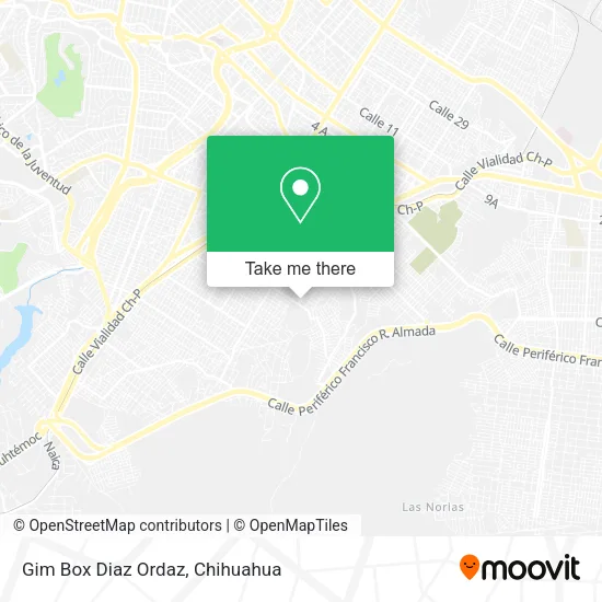 Mapa de Gim Box Diaz Ordaz