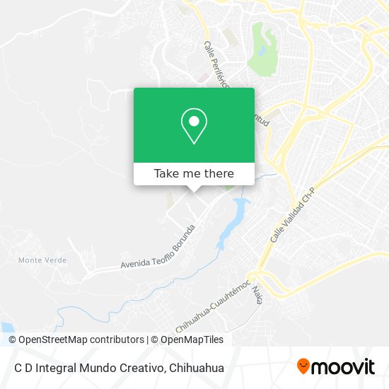 C D Integral Mundo Creativo map