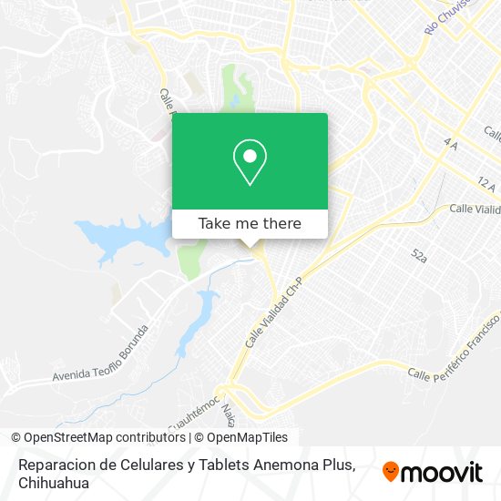 Reparacion de Celulares y Tablets Anemona Plus map