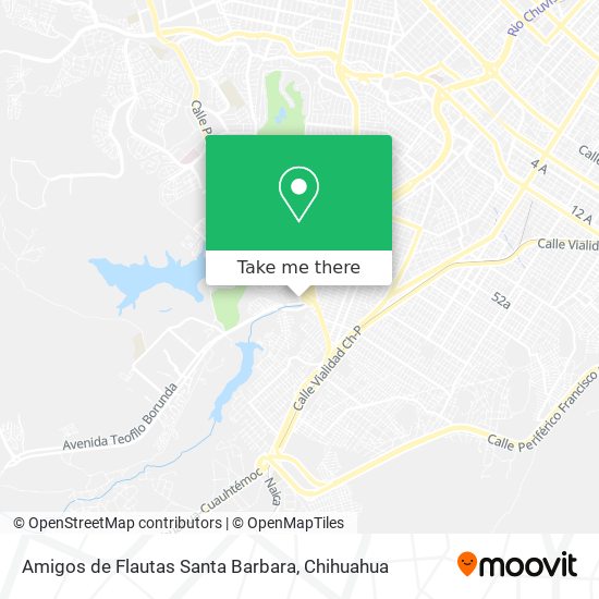 Mapa de Amigos de Flautas Santa Barbara