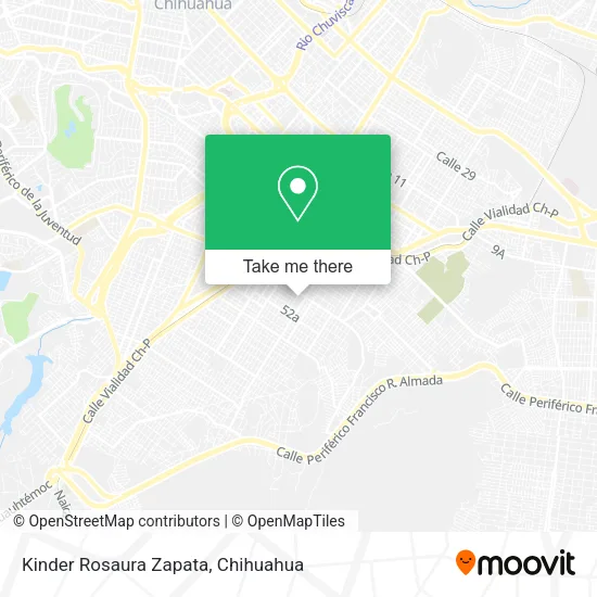 Mapa de Kinder Rosaura Zapata