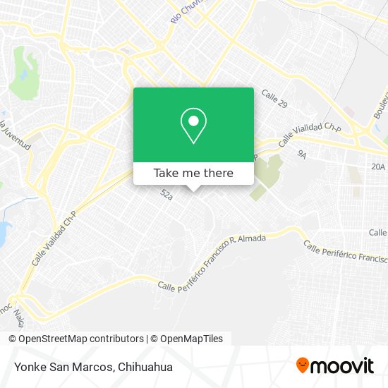 Yonke San Marcos map