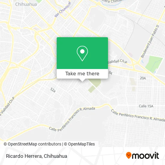 Mapa de Ricardo Herrera