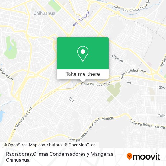 Radiadores,Climas,Condensadores y Mangeras map