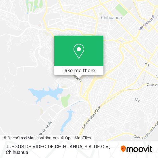 JUEGOS DE VIDEO DE CHIHUAHUA, S.A. DE C.V. map