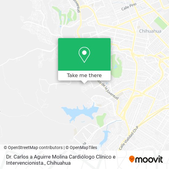 Dr. Carlos a Aguirre Molina Cardiólogo Clínico e Intervencionista. map