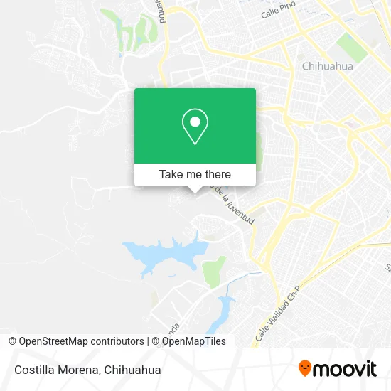 Costilla Morena map