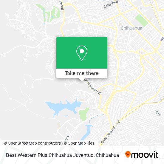 Mapa de Best Western Plus Chihuahua Juventud